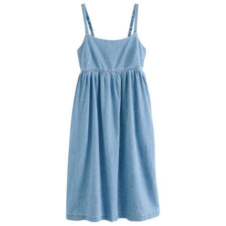 Next Next Jurk blauw denim