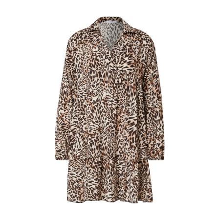 Hailys Hailys Blousejurk Ra44ja camel / cappuccino / zwart