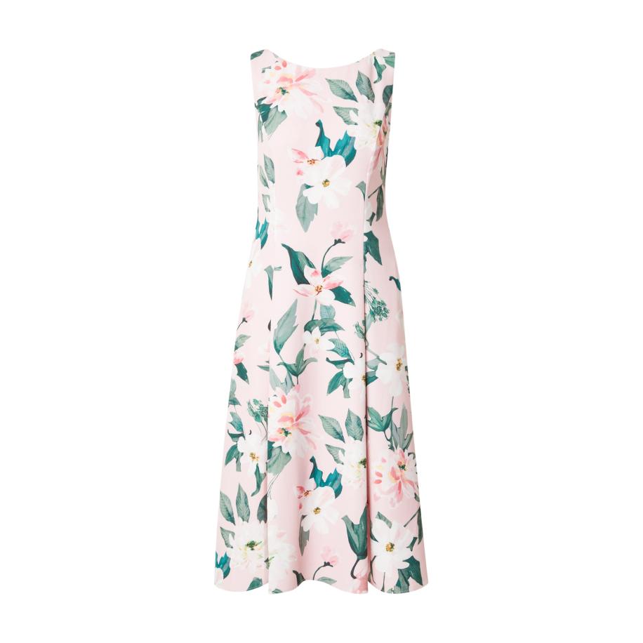 Vera Mont Vera Mont Jurk jade groen / pink / rosé / wit -