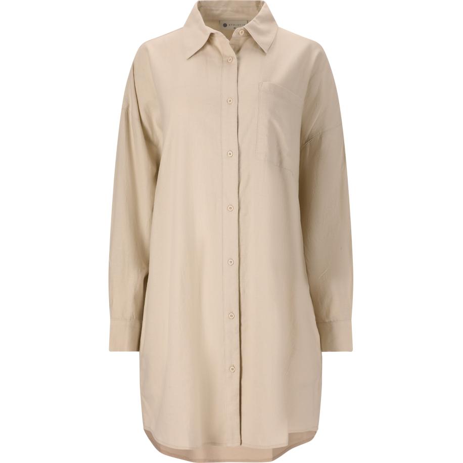 Athlecia Athlecia Blousejurk Resort lichtbeige -