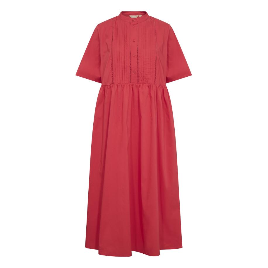 Culture CULTURE Jurk Antoinett cranberry -