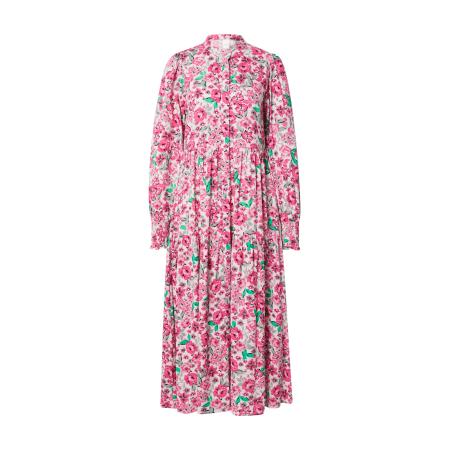 YAS YAS Jurk YASALIRA groen / pastelgroen / pink / wit