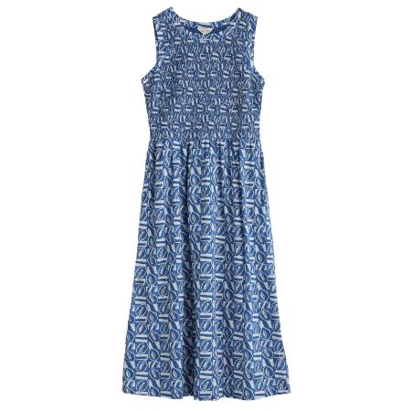 Seasalt Cornwall Seasalt Cornwall Jurk Meadowsweet blauw / wit