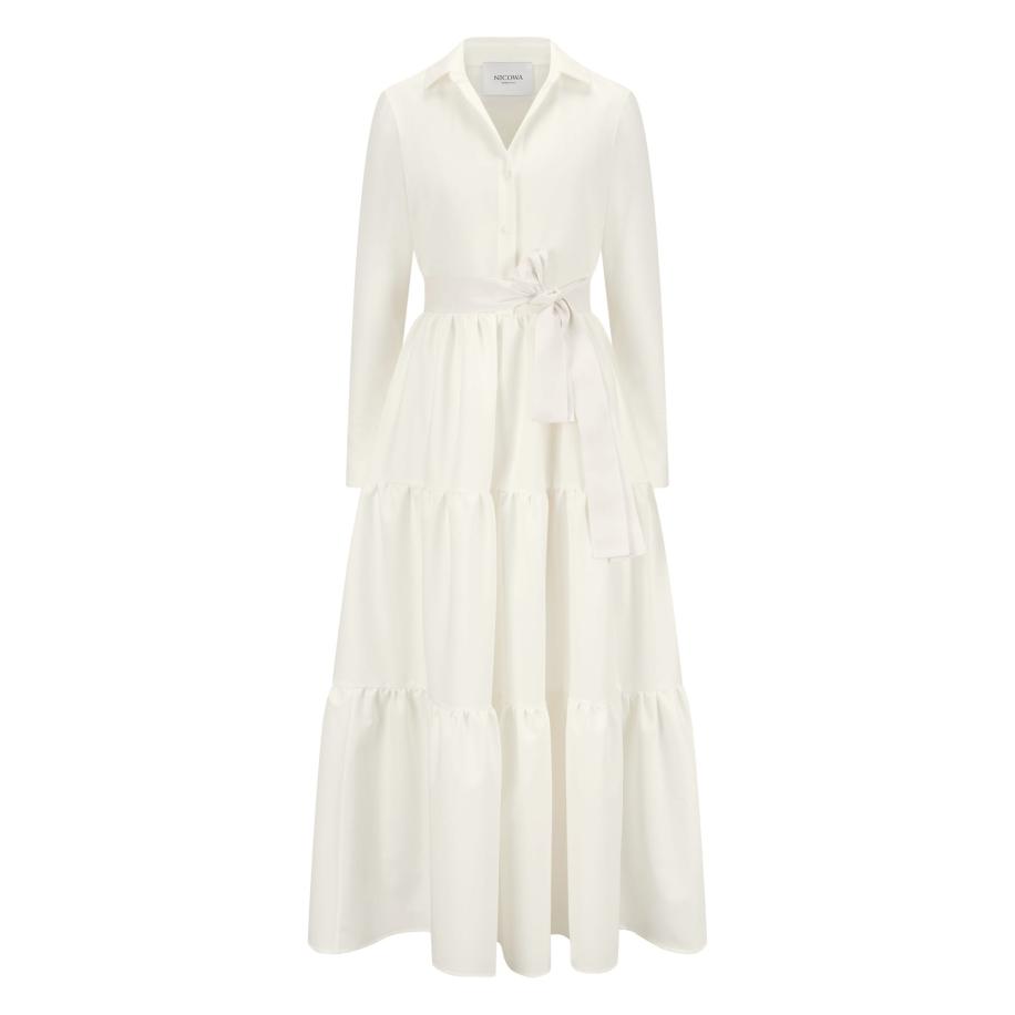 Nicowa Nicowa Blousejurk wit -