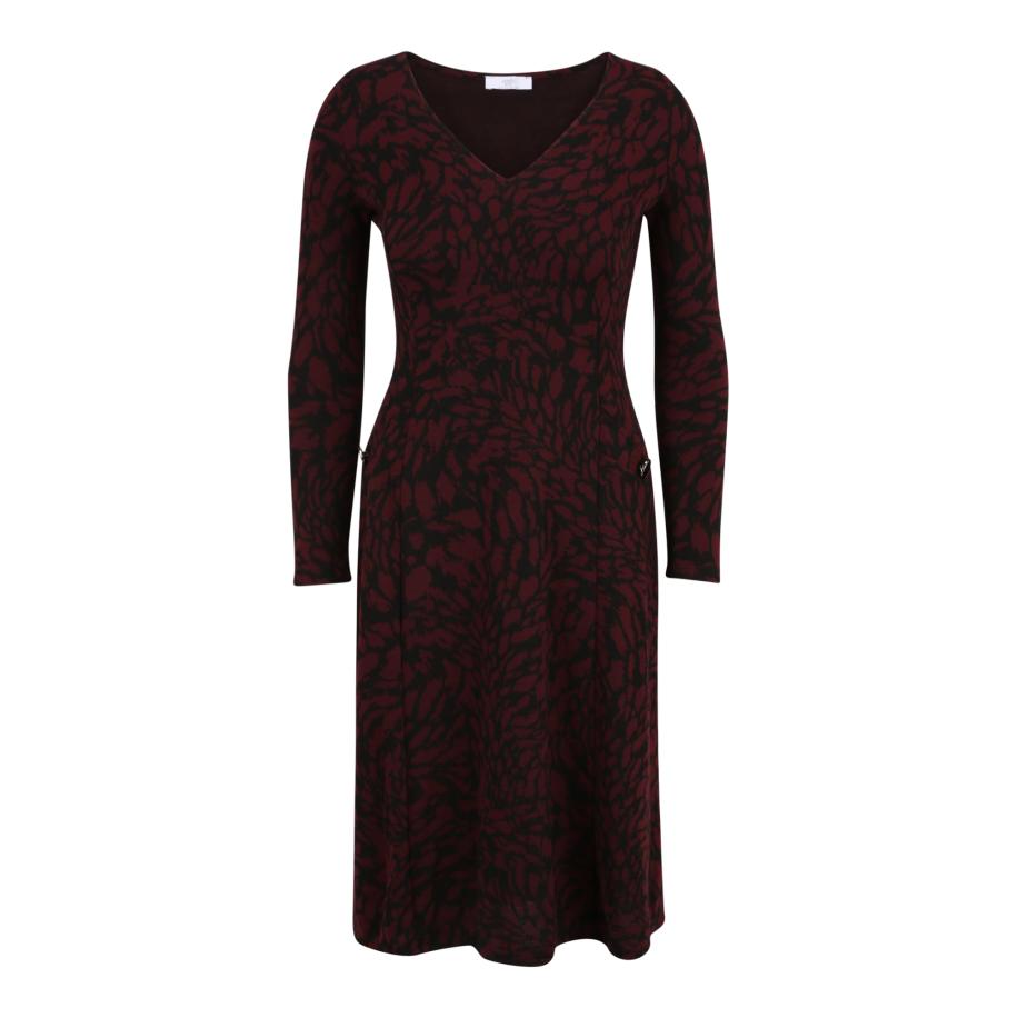 Wallis Wallis Petite Jurk bessen / zwart -