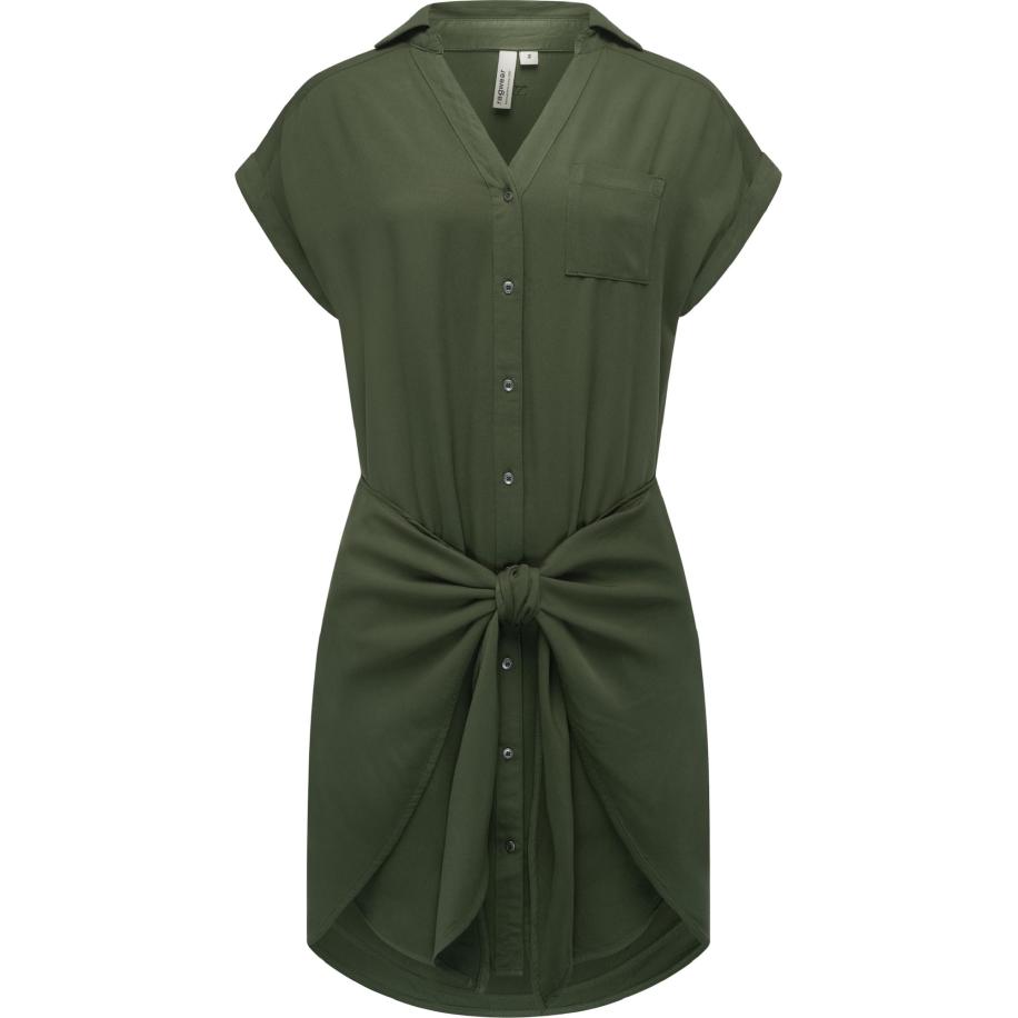 Ragwear Ragwear Blousejurk Bahaya donkergroen -