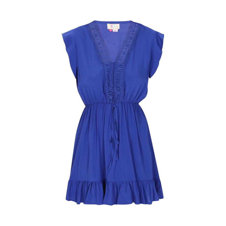 IZIA IZIA Zomerjurk Boho indigo -