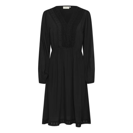 Kaffe Kaffe Jurk Freia zwart