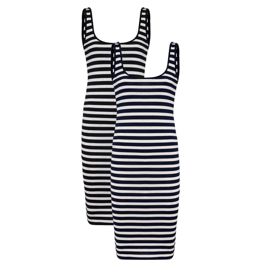 Williot Williot Jurk gemengde kleuren / zwart -