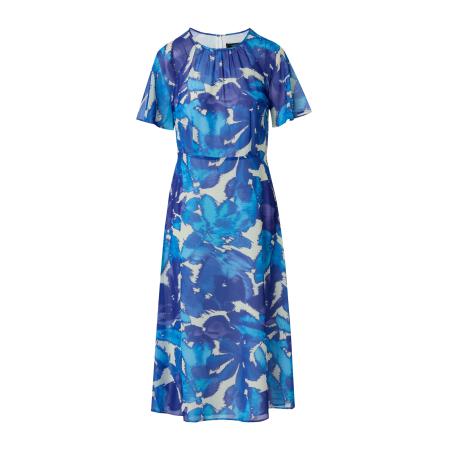 Comma COMMA Jurk blauw