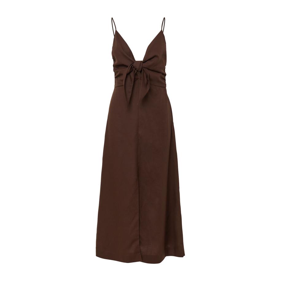 Comma COMMA Zomerjurk donkerbruin -