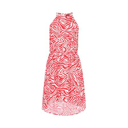 myMo ROCKS Zomerjurk rood / wit