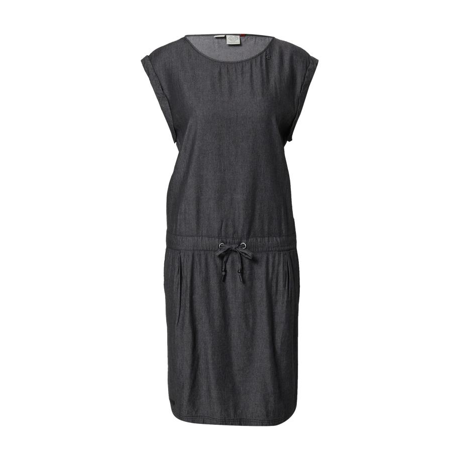 Ragwear Ragwear Zomerjurk MASCARPONE zwart gemêleerd -