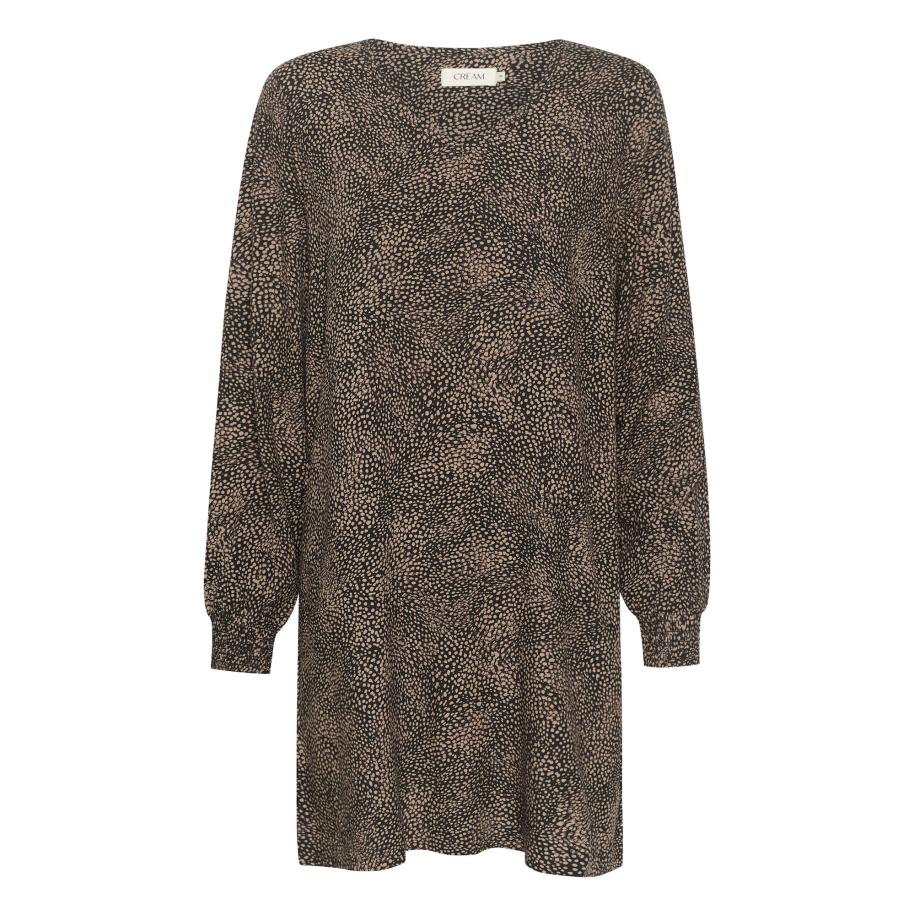 Cream Cream Jurk mokka / zwart -