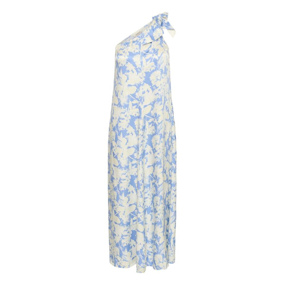 Soaked in Luxury SOAKED IN LUXURY Jurk Becca hemelsblauw / wit -