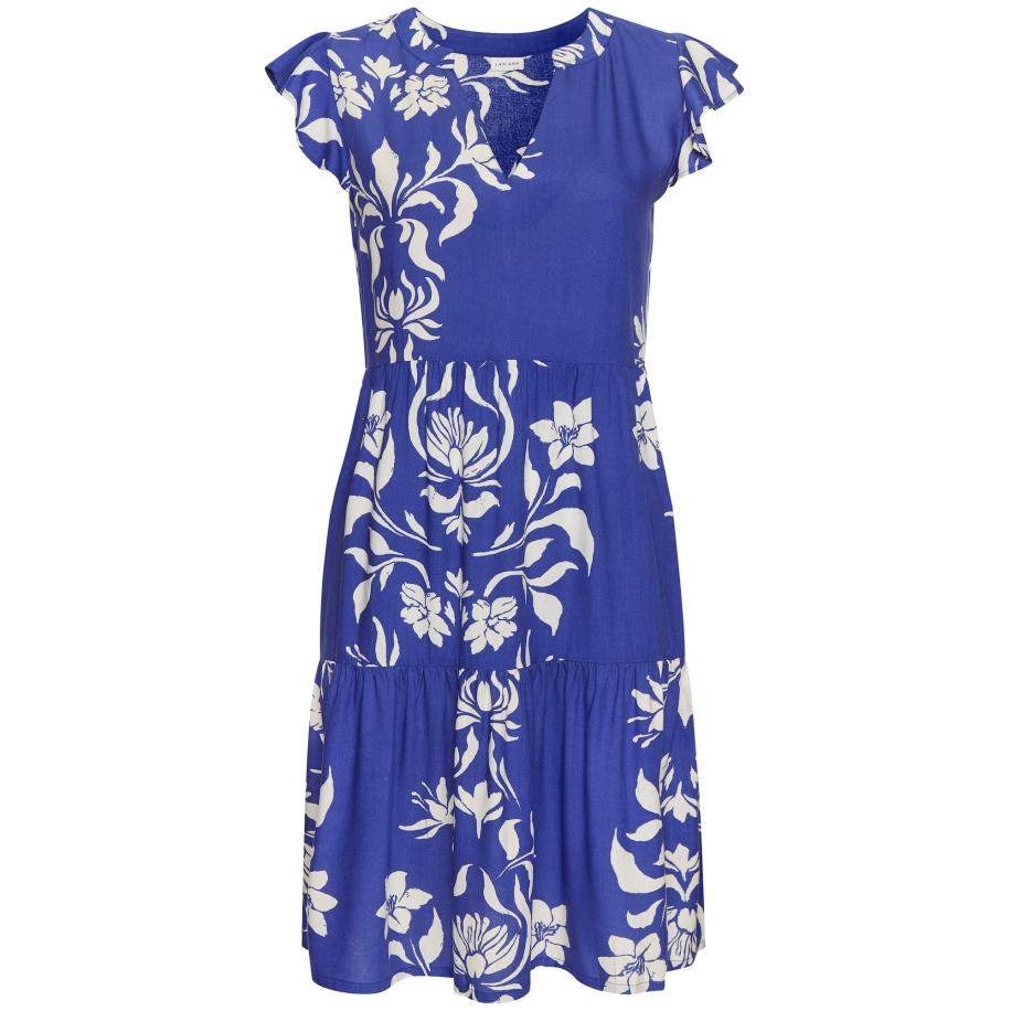 Lascana LASCANA Zomerjurk crème / blauw -
