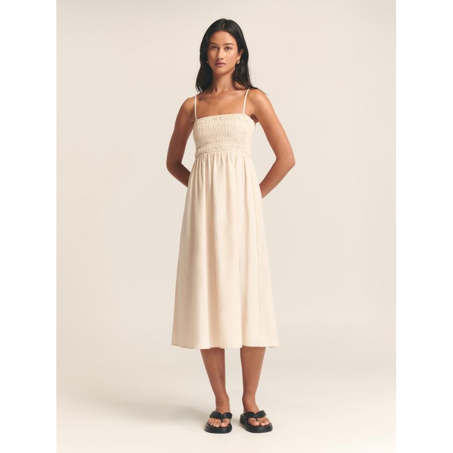 St MRLO St MRLO Jurk Lexie beige -