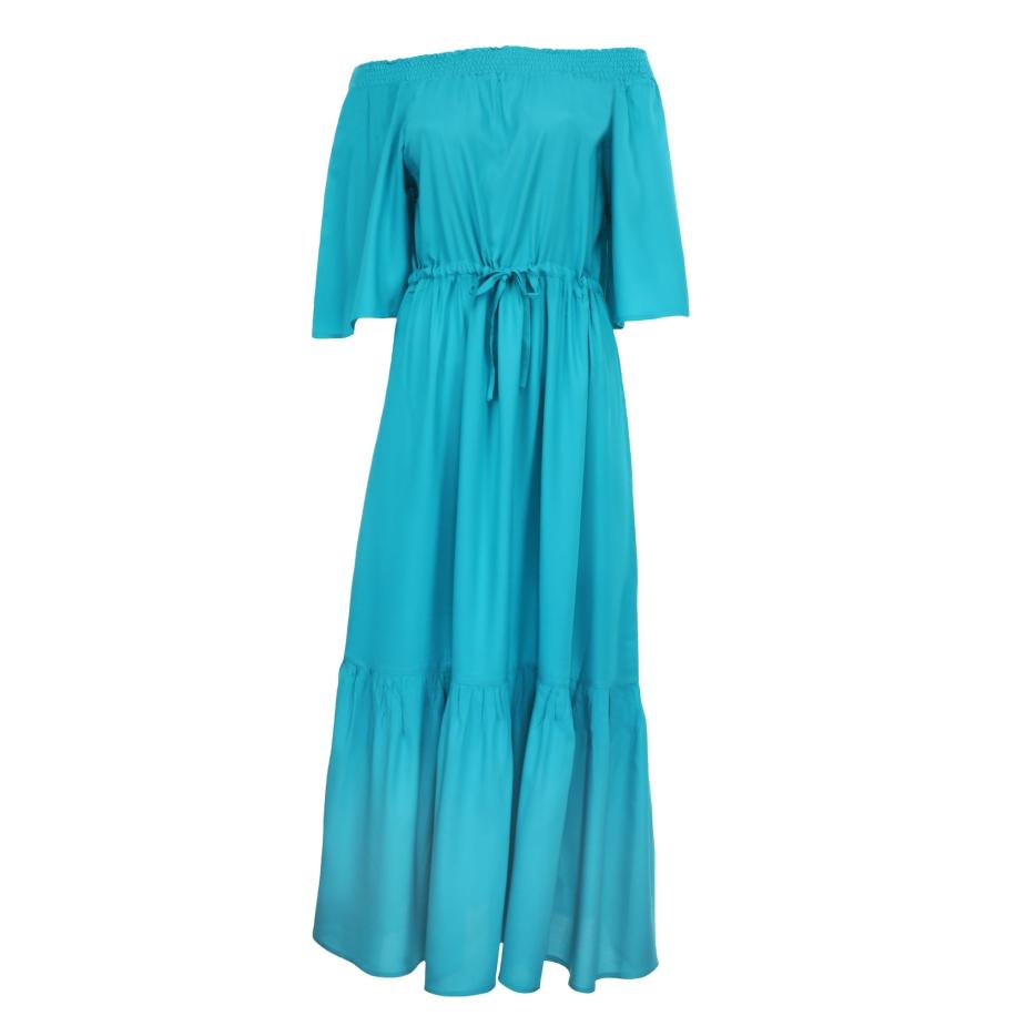 Vivid VIVID Strandjurk turquoise -