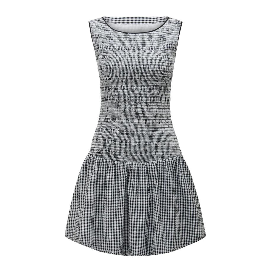 Forever New Forever New Jurk zwart / wit -