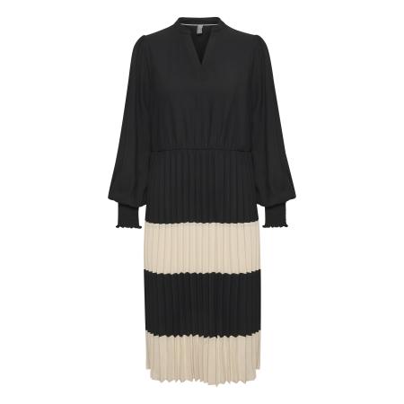 Culture CULTURE Jurk CU Betty beige / zwart