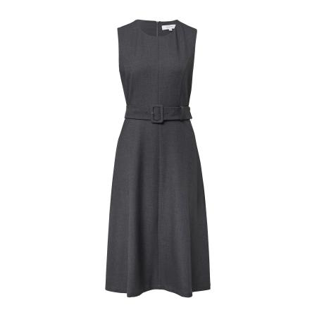 Comma COMMA Jurk antraciet