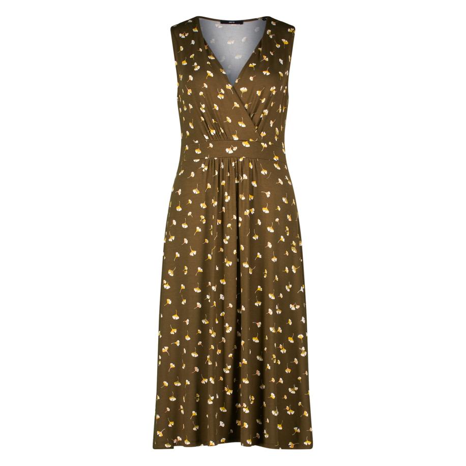 Zero zero Jurk olijfgroen -