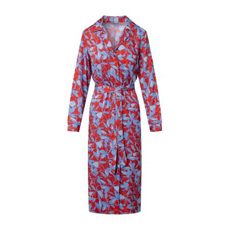 Quiosque Quiosque Blousejurk blauw / rood