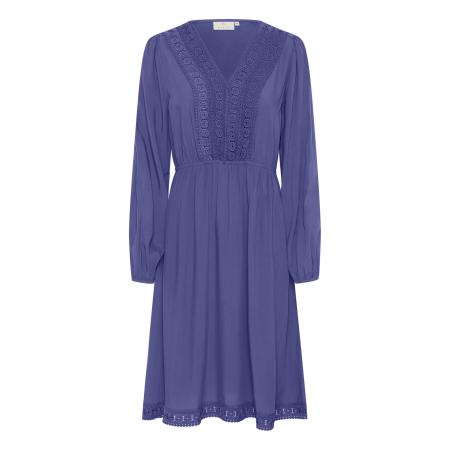 Kaffe Jurk Freia indigo