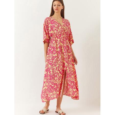 Bianco Lucci Bianco Lucci Zomerjurk geel / pink