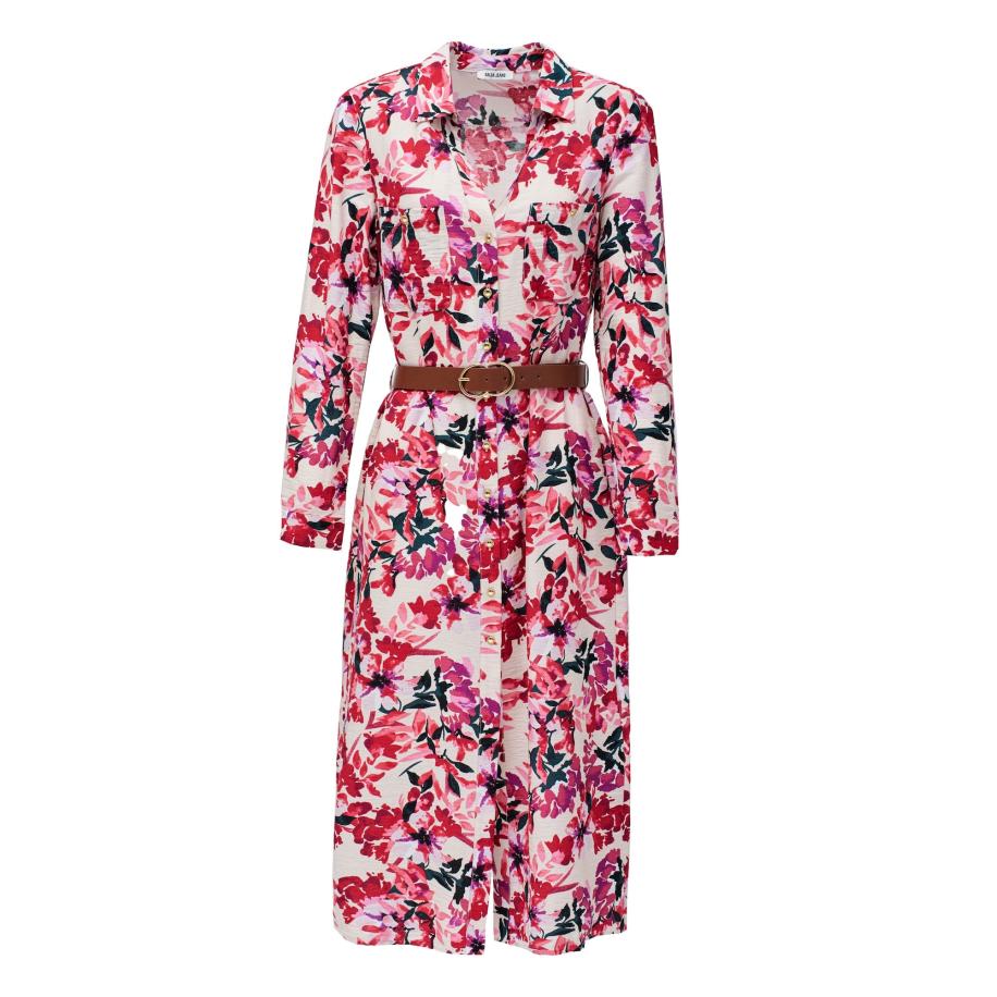 Salsa Salsa Jeans Blousejurk marine / lila / pink / wit -