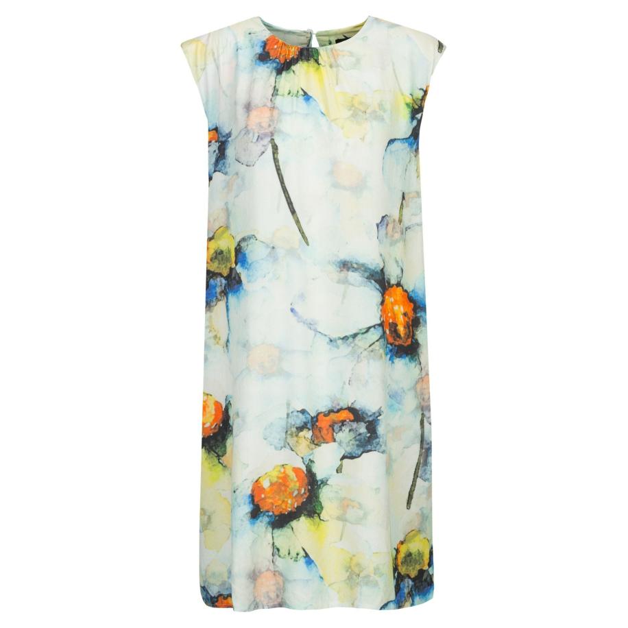 Dine'n'Dance DinenDance Zomerjurk Yuki blauw / limoen / oranje -