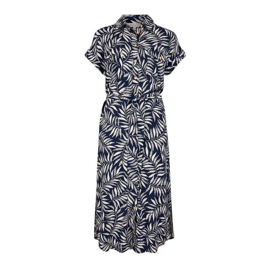 Apricot Apricot Blousejurk navy / wit -