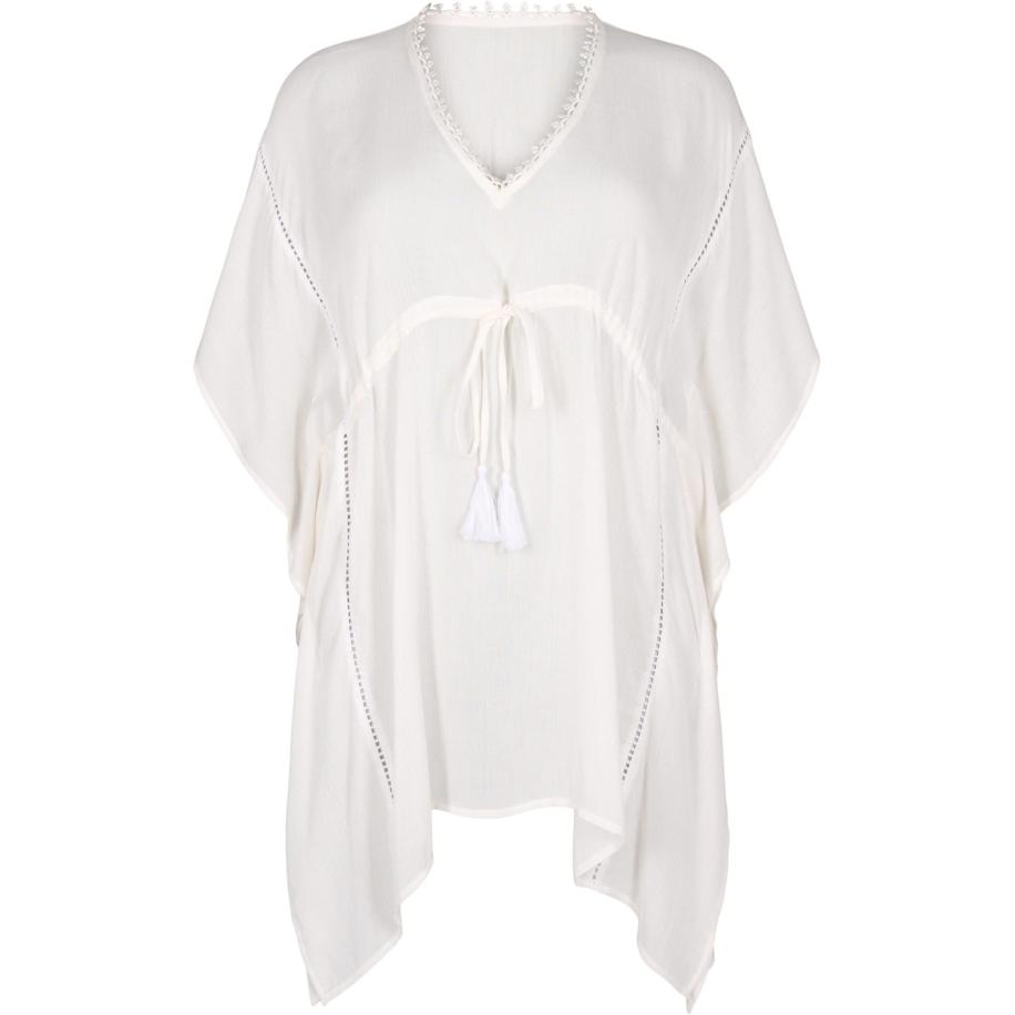 Zizzi Swim by Zizzi Strandjurk Snioda wit -