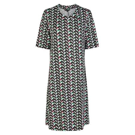 Navigazione Jurk mintgroen / pink / zwart / wit