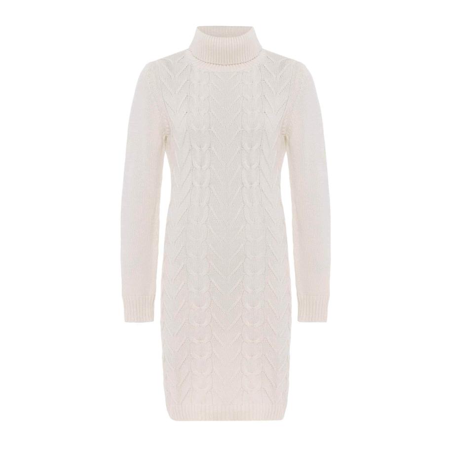 Moxx Paris Moxx Paris Gebreide jurk ecru -