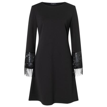 Ana Alcazar Ana Alcazar Cocktailjurk Tabara zwart / zilver