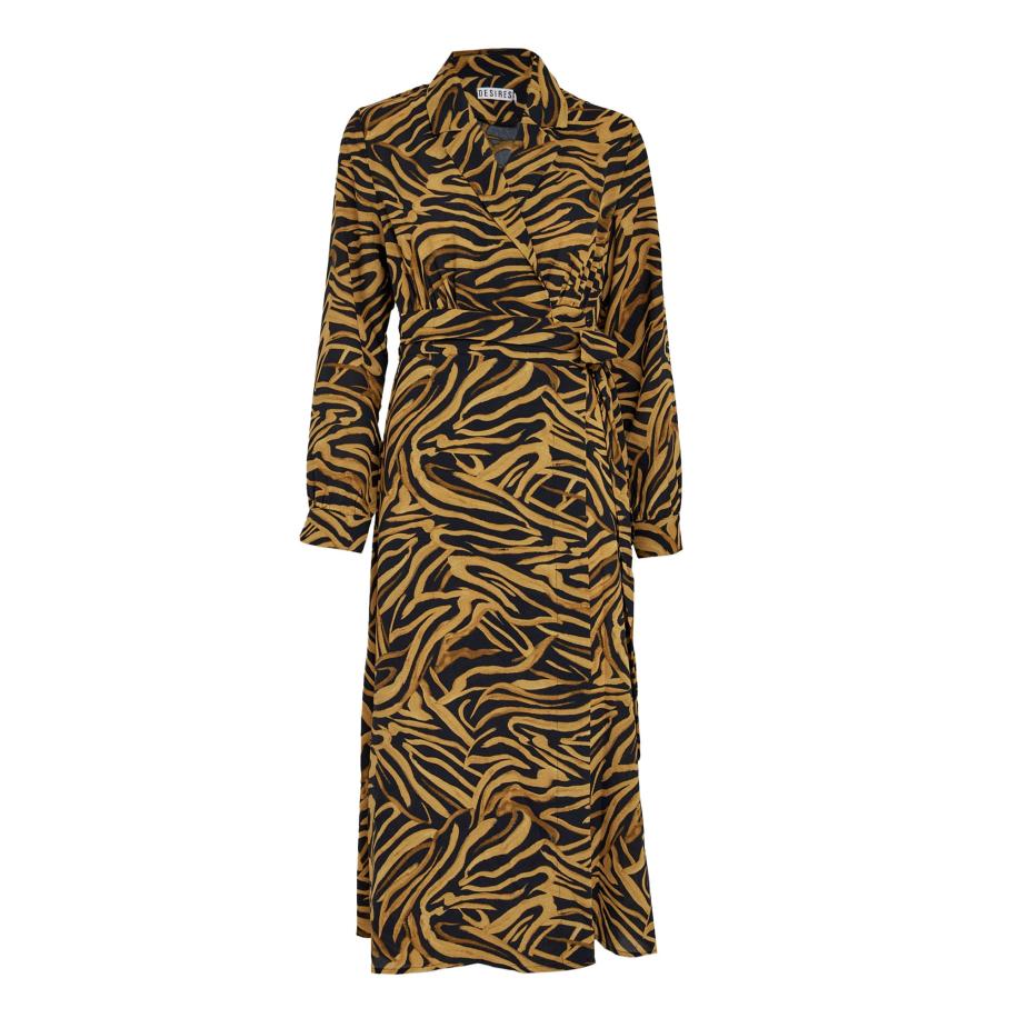 Desires DESIRES Jurk Faith sepia / zwart -