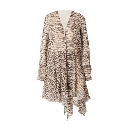 Patrizia Pepe PATRIZIA PEPE Blousejurk beige / zwart