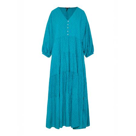 Funky Buddha Funky Buddha Jurk petrol