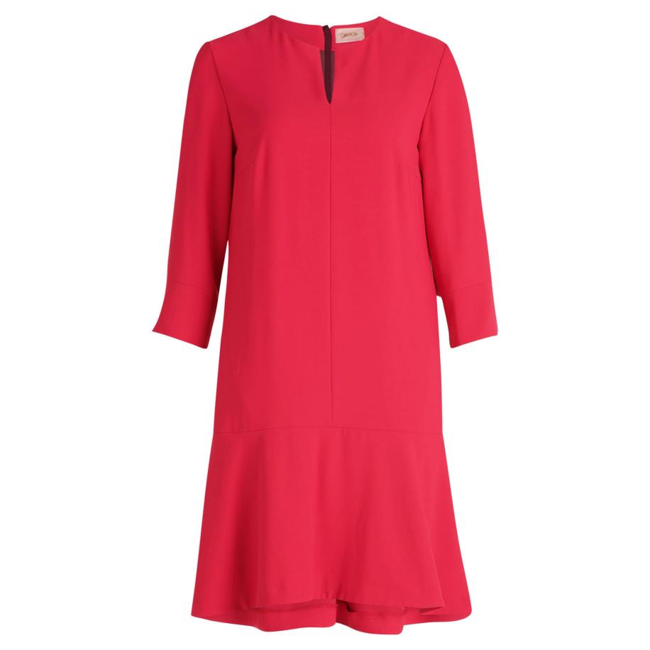 Cartoon Jurk rood Roze