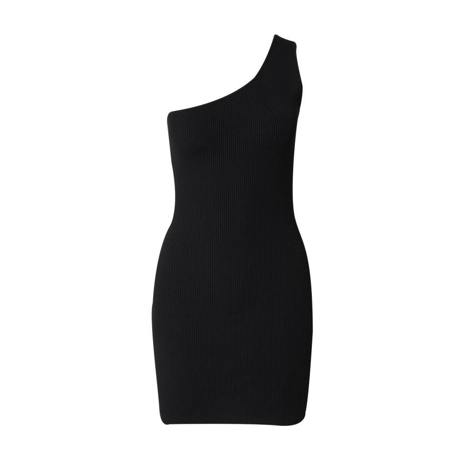 Lorena Rae RÆRE by Lorena Rae Gebreide jurk Jessa zwart -