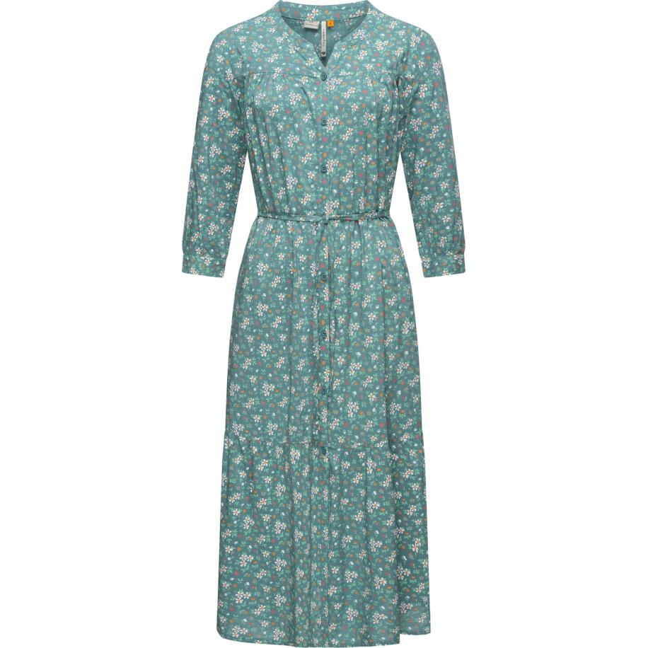 Ragwear Ragwear Blousejurk Meve groen / oranje / pink / wit -