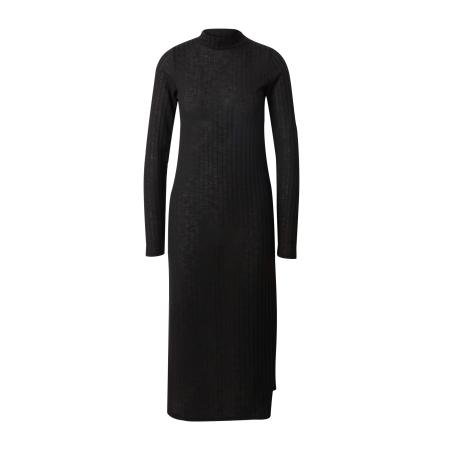 ASOS DESIGN Geplooide maxi jurk met vierkante hals en verlaagde taille in zwart