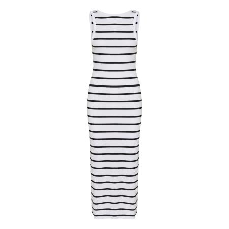 Gestuz Gestuz Zomerjurk Drew zwart / wit