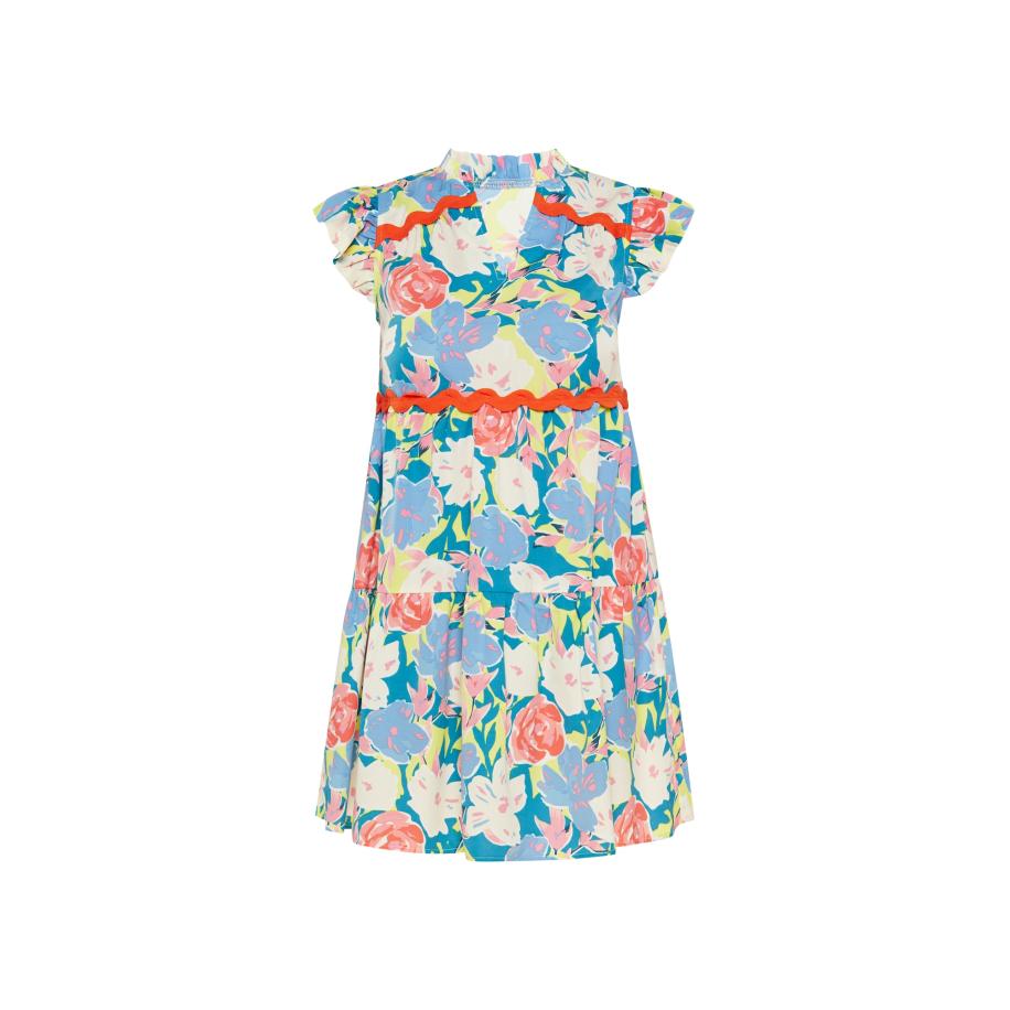 FELIPA FELIPA Jurk gemengde kleuren -