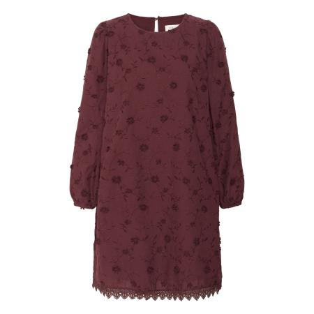 Cream Cream Jurk bordeaux
