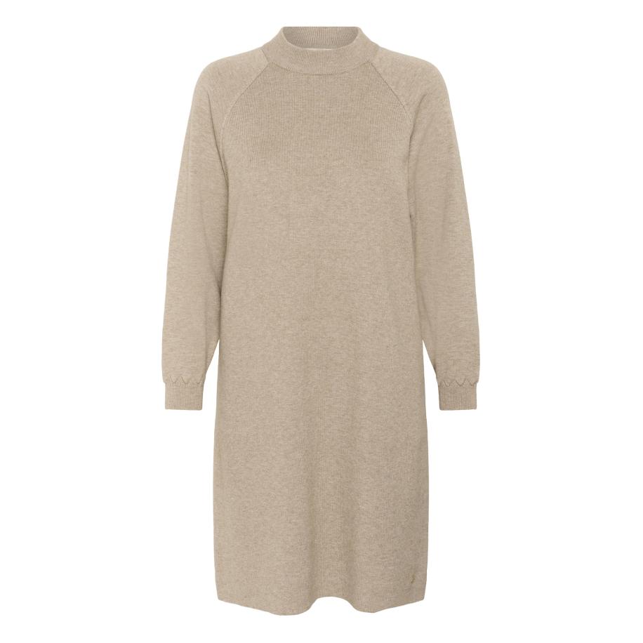 Cream Cream Gebreide jurk CRDela stone grey -