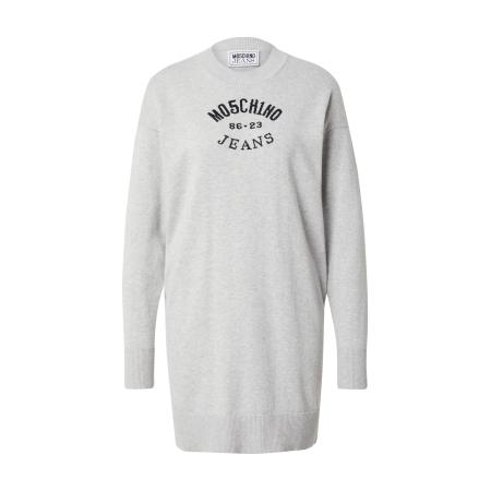 Moschino Moschino Jeans Gebreide jurk grijs gemêleerd / zwart