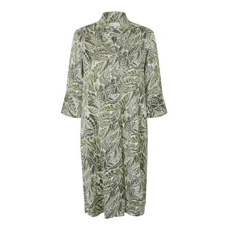 Dea Kudibal Dea Kudibal Jurk Kamilles crème / olijfgroen