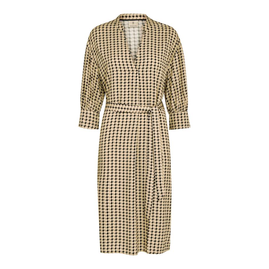 Peppercorn Jurk Lykke Sabia sand / zwart Bruin